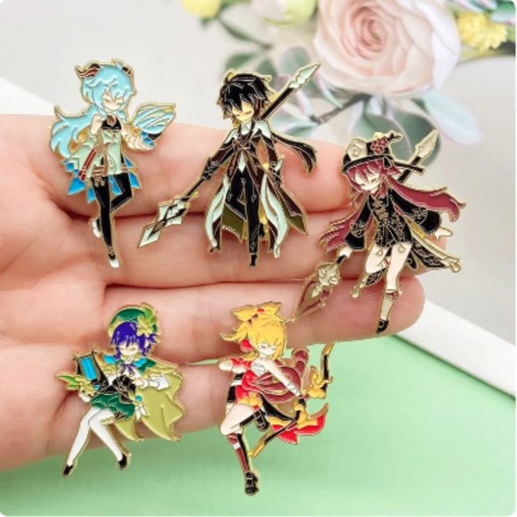 ๐50% OFF/3+...Genshin Impact Pins - Picture 4 of 7